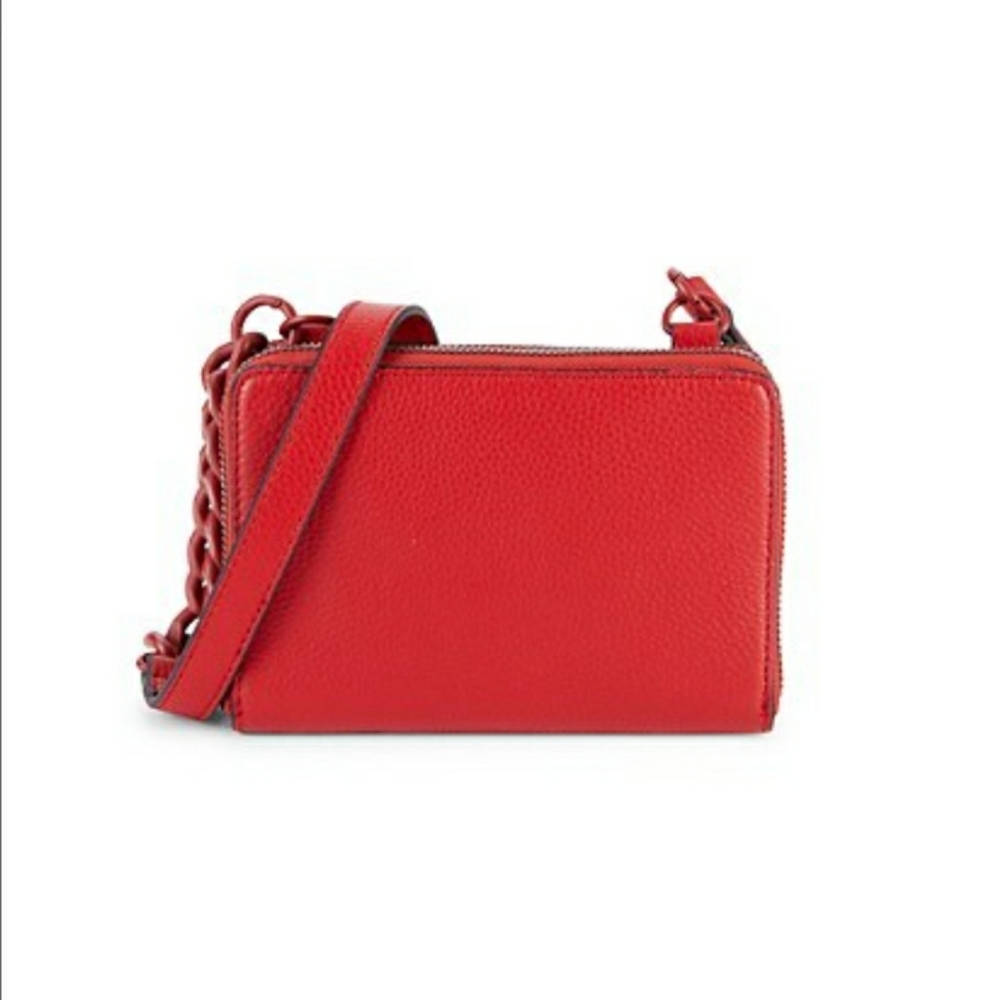 Vince Camuto Leather Wallet w/Chain